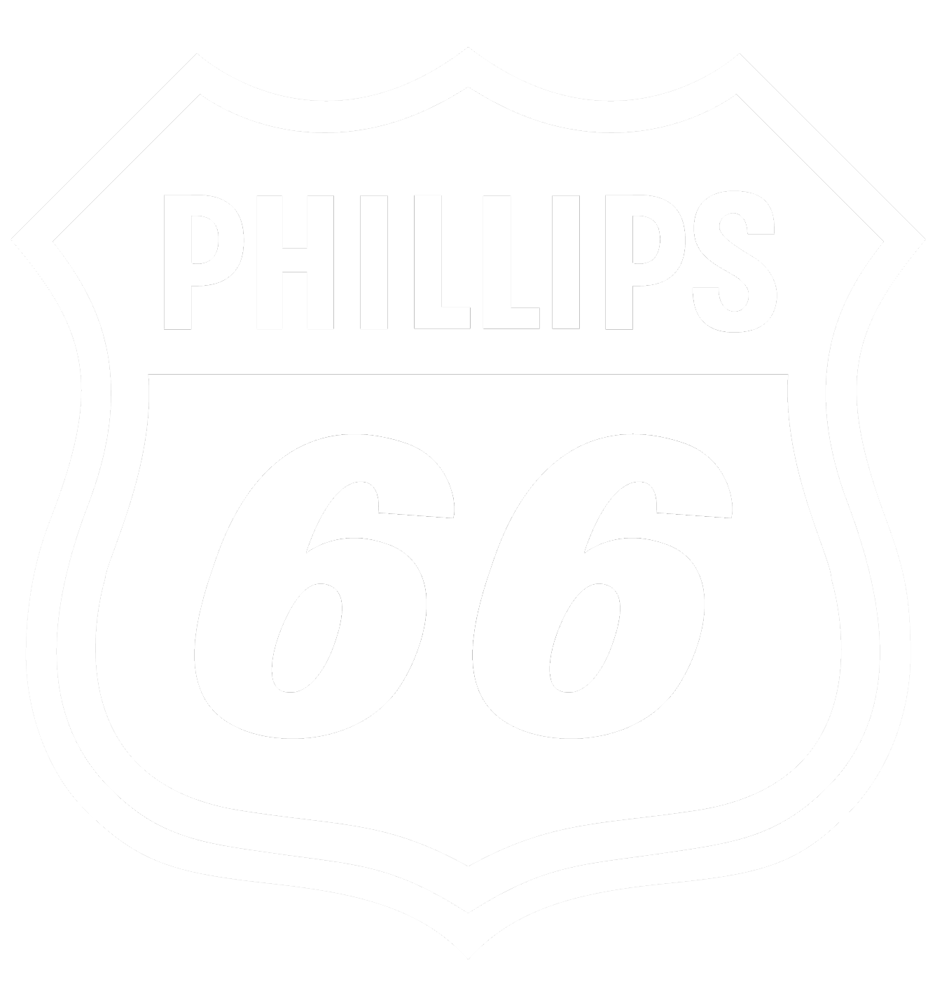 Phillips 66 White